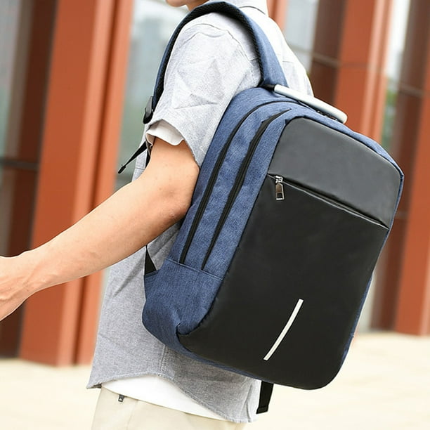 BCZHQQ Anti Theft Backpack - 15.6 Inch Laptop Travel Backpack with Hidden  Zipper and USB Charging Port - Waterproof Business Computer Bag for Men &  Women - Walmart Business Supplies