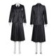 thumbnail image 3 of Disfraz de Cosplay familiar de Wednesday Addams para adultos y niños, uniforme escolar, chaqueta, falda, traje para mujer, ropa de fiesta de Halloween, 3 of 4