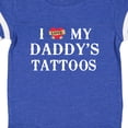 thumbnail image 4 of Inktastic I Love My Daddy's Tattoos Boys or Girls Baby Bodysuit, 4 of 5