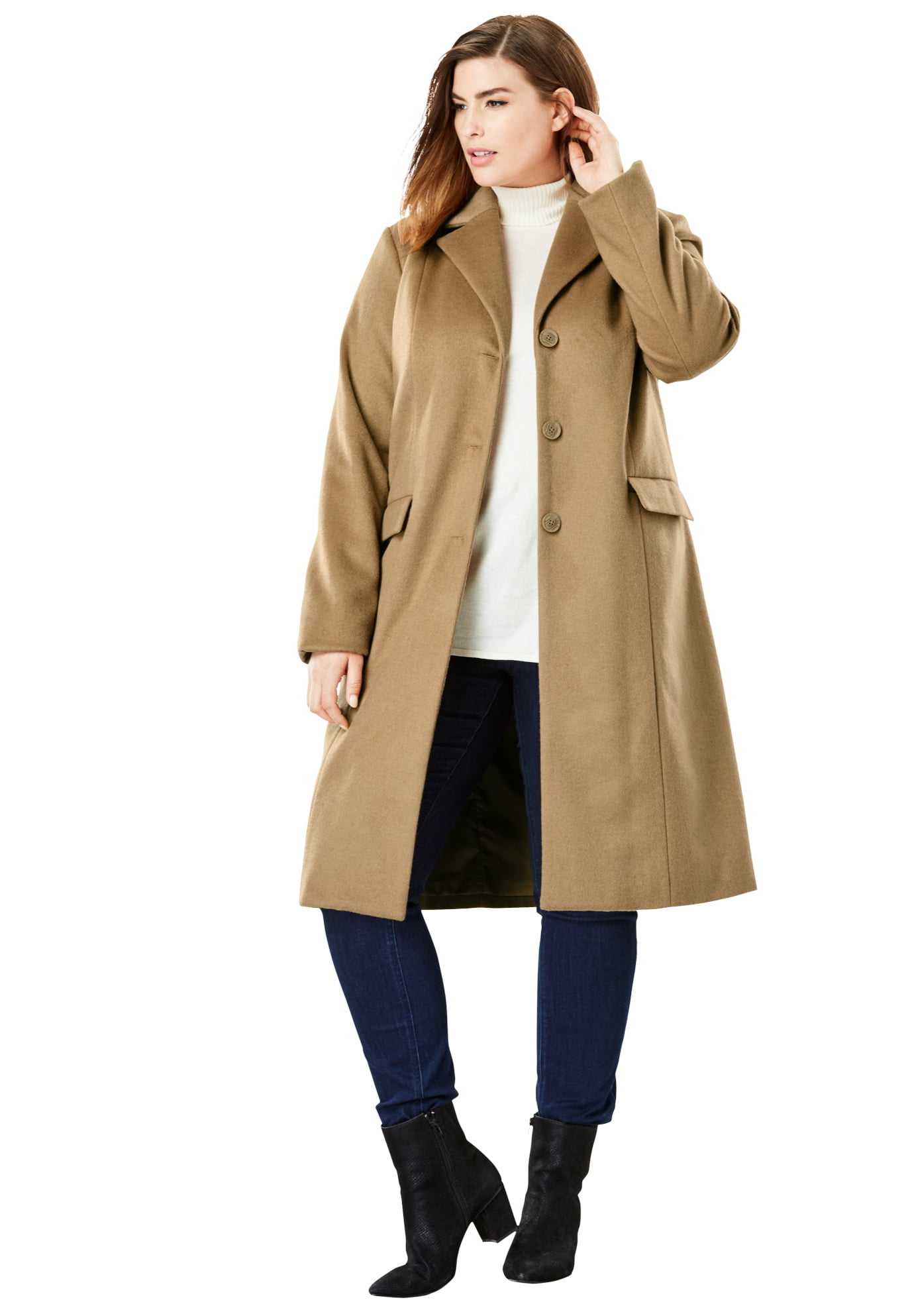 jessica london plus size winter coats