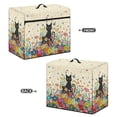 thumbnail image 3 of HELLHERO Sewing Machine Cover Black Cat Floral Decrative Case Washable Everyday Uses, 3 of 8