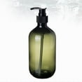 thumbnail image 2 of 300ml Empty Shampoo Bottle Opaque Versatile Pump Bottle Drip-free Lotion Container Hand Soap Dispenser(Green), 2 of 4