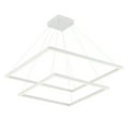 thumbnail image 2 of Kuzco Lighting Ch85232 Piazza 2 Light 8" Wide Led Abstract Chandelier - Black, 2 of 5