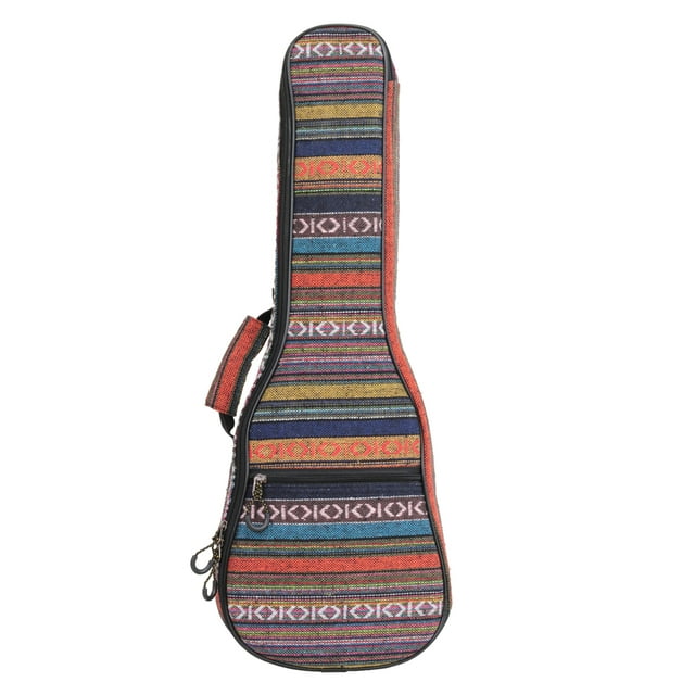 Weiweiguan Sac à Bandoulière en Coton Ukulélé Pratique Sac de Rangement Performance Ukulélé Extérieur