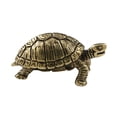 thumbnail image 3 of 2 Estatuas De Tortuga Coleccionables, Decoración De Bronce Para Decoración De Mesa, Tortuga, 3 of 8