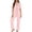 X34-Pink, variant on Censtreet Women Pajama Sets Two-Piece Nightwear Short Sleeve Sleepwear Button Down Pj Lounge Sets with Long Pants