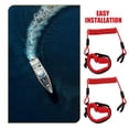 thumbnail image 3 of BESTYASH 2Pcs Boat Engine Lanyard Red TPU Emergency Pull Cord For Boating Enthusiasts Safety, 3 of 8