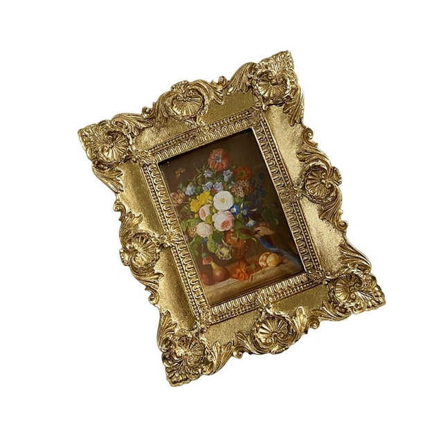 Support d'Exposition pour Cartes de Cadre Photo Cadre Photo pour la Maison Support de Fleurs Ornement Cadre Photo Style Ferme