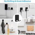 thumbnail image 4 of Razor Holder for Shower, 6PCS Premium Shower Razor Holder, 304 Stainless Steel Razor Holder for Shower Wall, Self Adhesive Shower Hook for Kitchen Bat, 4 of 4