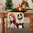 thumbnail image 7 of Nightmare Before Christmas Table Runner Christmas Table Runner Jack Skellington Sally Decorations Christmas Xmas Winter Holiday Home Kitchen Dinging Room Table Decorations(B), 7 of 7