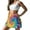 Colorful Tie-Dye, variant on Uorisango Hawaiian Hibiscus Tennis Golf Skirts for Women Comfortable Stretchy Women's Active Performance Skort Casual Relaxed Daily Wear for Workout Pickleball Running Size XS