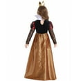 thumbnail image 2 of Girls Queen Costume with Headband Halloween Red Hearts Dress, 2 of 7