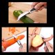thumbnail image 5 of Peladores de verduras FUHUY, manzana para cocina, acero inoxidable (2), 5 of 7