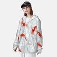 thumbnail image 3 of Disketp Koi Fish Corals,Spring Summer for Men's Sun Protection Hoodie Performance Long Sleeve Fishing Outdoor Lightweight-Large, 3 of 7