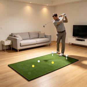 Golf Mat 36mm 5x4ft Golf Hitting Mat Practice Outdoor Indoor Artificial Turf