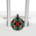 thumbnail image 3 of Palestine Set of 2pcs PU Leather Round Suitcase Tags with Privacy Cover and Name ID Tag - Ideal for Travel Luggage, Handbags, Backpacks, School Bags, 3 of 6
