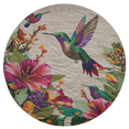 thumbnail image 2 of Lotusprinthandmade Colorful Hummingbird Spare Tire Cover Without Backup Camera Hole 6 Sizes (33 in.), 2 of 7