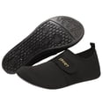 thumbnail image 2 of Women's Adjustable Hook and Loop Walking Shoes Breathable Mesh Lightweight Slip On Flat Casual Sport Sneakers 42, 2 of 5
