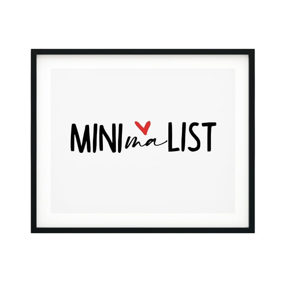 Designs ByLITA Minimalist 11 x 14 UNFRAMED Print Cute Typography Wall Art