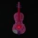 thumbnail image 4 of Ygjytge 4 Cuerdas Violín para Accesorios Rendimiento Plástico Liso para Exhibición Festivales, 4 of 9