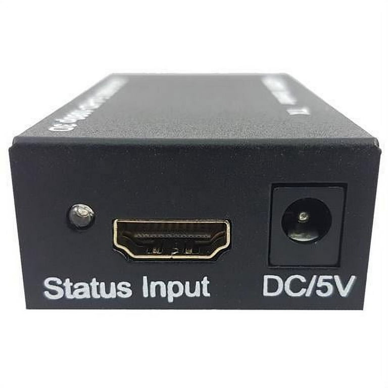 GlobalTone Splitter Y HDMI amplifié 5v (1 entrées - 2 sorties) HDMI 4K