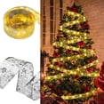 thumbnail image 4 of Cinta de luces de hadas para decoración navideña, adornos para árboles de Navidad para el hogar, lazos de luces de cadena, Navidad Natal, Año Nuevo 2023, 4 of 5