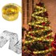 thumbnail image 4 of Cinta de luces de hadas para decoración navideña, adornos para árboles de Navidad para el hogar, lazos de luces de cadena, Navidad Natal, Año Nuevo 2023, 4 of 5