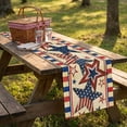 thumbnail image 1 of EGNMCR Patriotic Tablecloths 4th Of July Decorative Tablecloth And Table Runner Independence Day Patriotic Table Linen Set Dining Table Home Decoration Linen tables runner, 1 of 7