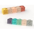 thumbnail image 4 of Hands Craft Acrylic Soft Building Blocks Baby Stacking Toy Textured Numbers or Animals Stackable Stacker Toy Early Developmental, 4 of 5
