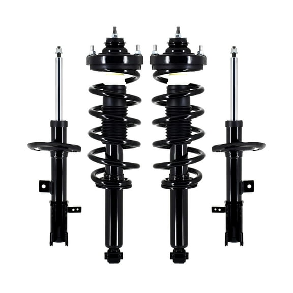 Set 4 Front Strut - Rear Quick Complete Strut For 2011 - 2019 Dodge Journey V6
