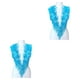 thumbnail image 2 of Inteprter Múltiples opciones de color para apliques de encaje para combinar fácilmente con proyectos Apliques de encaje para bricolaje azul azul claro A 2Conjunto, 2 of 6
