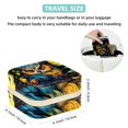 thumbnail image 5 of Owl Travel Portable Square Jewelry Stand, Earring Organizer, Ring Storage, Necklace Holder, Bracelet Stand - Suitable for Girls and Women, Travel Organizer Jewelry Boxes, 5 of 6