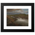 thumbnail image 2 of Jacob Coning 24x20 Black Modern Framed Museum Art Print Titled - Landscape (1700), 2 of 5