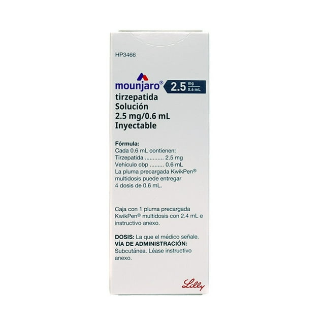 Mounjaro 2.5mg 0.6ml Si Plum Prec