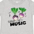 thumbnail image 4 of Inktastic Turnip the Music Partying Vegetables Boys or Girls Baby T-Shirt, 4 of 5