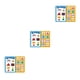 thumbnail image 4 of Tholdsy Libro silencioso y ocupado para niños, portátil, impermeable, encantador, educación temprana, pegatina esclarecedora, juguete, forma Type1 NO1, 4 of 6