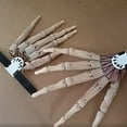 thumbnail image 4 of Halloween Articulated Fingers,Articulated Finger Extensions,Scary Skeleton Bone Claw Hand,3D Printed Novelty Props for Cosplay, 4 of 5