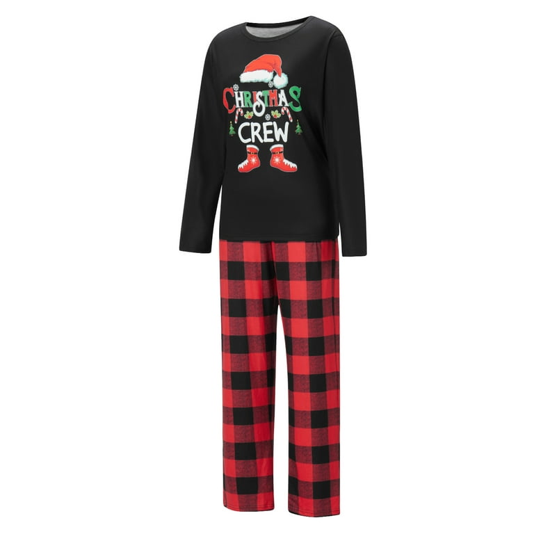 Cool Baenie Red White Family Christmas Sleeves Pajama Set - Family