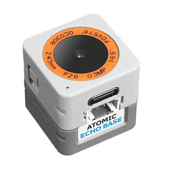 AtomS3R-CAM AI Chatbot Kit ESP32-S3 Programmable Controller+Voice Base Visual Voice Assistant Integrated with Camera