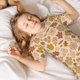 thumbnail image 5 of Balery Fall Leaves Conjunto de Pijama Infantil de Manga Corta con Estampado – Ropa de Dormir de Algodón Suave-3X-Large, 5 of 6