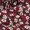 Pretty Red Floral, variant on ellos Women's Plus Size Smocked Bodice Tiered Midi Dress