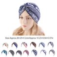 thumbnail image 4 of Bonnets Bohèmes pour Femmes, Nœuds Polyvalents, Bonnet de Nuit, Turban, 4 of 10