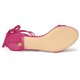 thumbnail image 5 of Sandalias Con Cordones Y Tacón Bajo Para Mujer Rosa caliente 39, 5 of 6