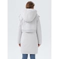 thumbnail image 3 of Orolay Women's Mid Length Warm Down Jacket Parka, 3 of 6