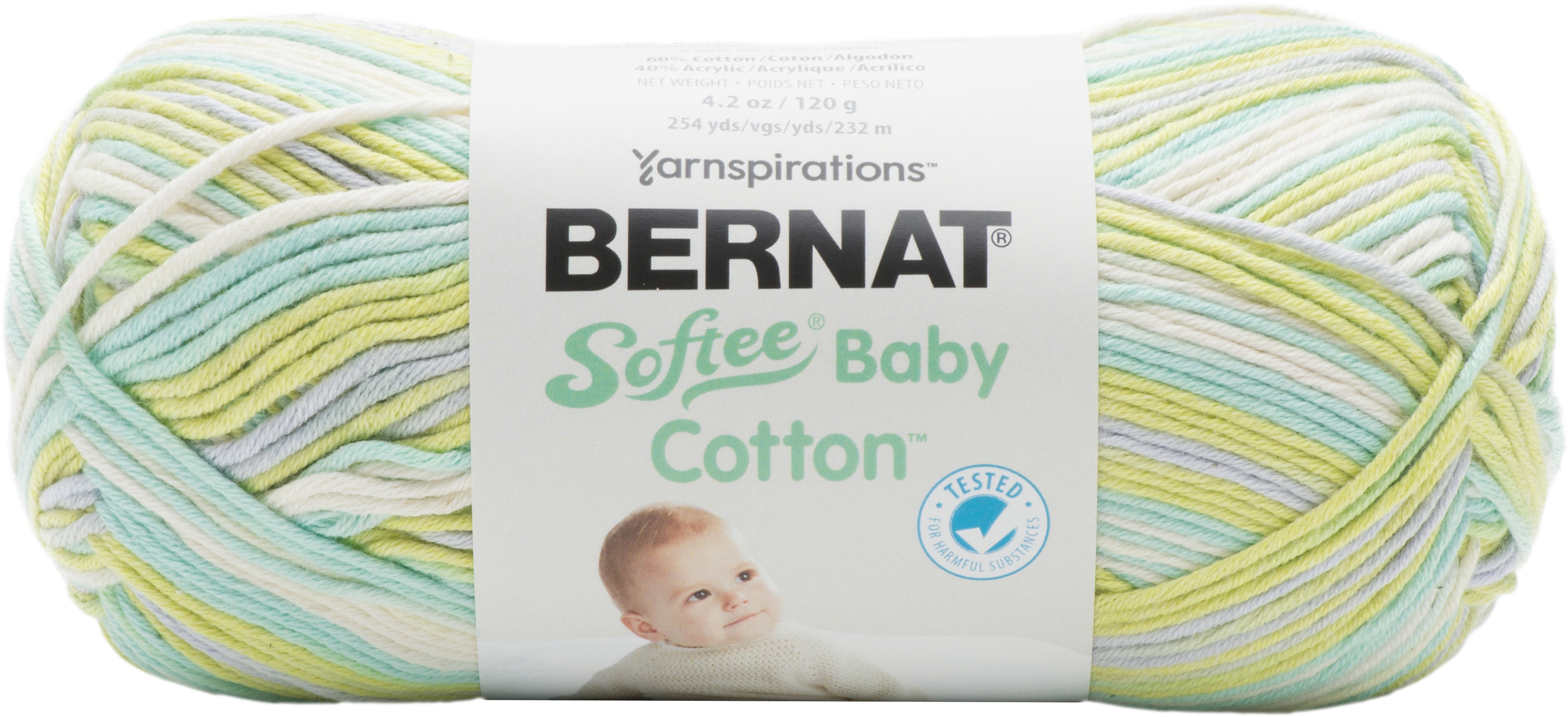 Bernat Softee Baby Cotton YarnLavender Fields Variegated Walmart Canada