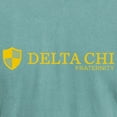 thumbnail image 3 of CafePress - Delta Chi Logo Yellow T Shirt - Mens Comfort Colors Shirt, 3 of 5