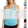 thumbnail image 7 of yillto Womens Athletic Tank Racerback Sleeveless Lightweight Loose Summer Running Yoga Tee Shirts, 7 of 7