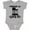 AC-Heather Grey, variant on Inktastic Someone in Utah Loves Me Vacation Boys or Girls Baby Bodysuit