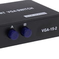 thumbnail image 4 of Selector Box Splitter VGA 2 en 1 Sunnimix Interruptor de VGA para Monitores Portátiles, 4 of 6