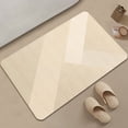 thumbnail image 2 of Nvzi Bathroom Rug Mat , Non-Slip Plush Shaggy Bath Carpet, Machine Wash Dry, Bath Mats for Bathroom Floor, Tub and Shower, Bathroom Runner Bathmat Accessories Decor, khaki 15,16*24inch, 2 of 5